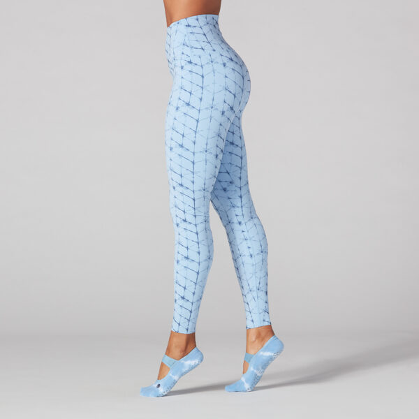 High Waisted Tight Sportlegging Wave Chevron – Tavi Noir XL