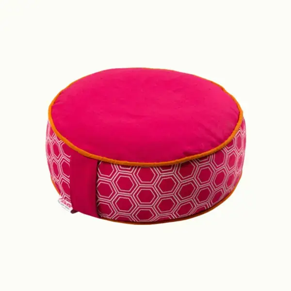 Meditatie Kussen Flowee Rond Roze
