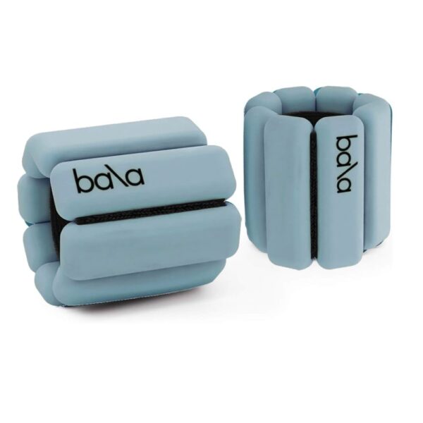 Pols en Enkel gewichten 2 x 0.5 kg - Bala Licht Blauw