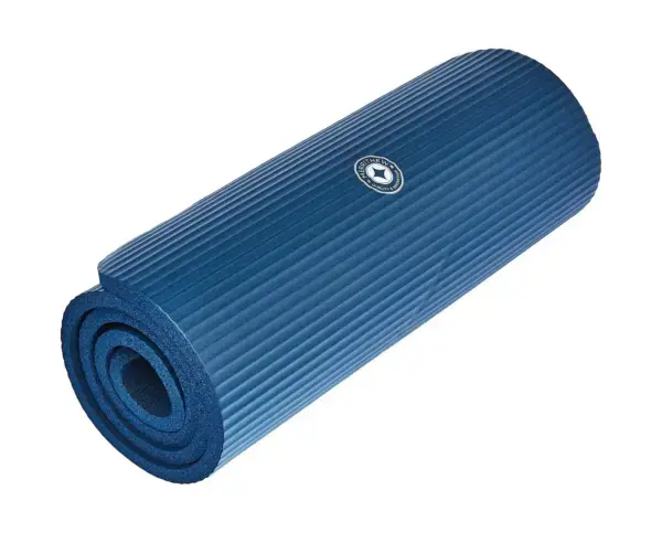 Luxe Pilatesmat – 15 mm – Blauw