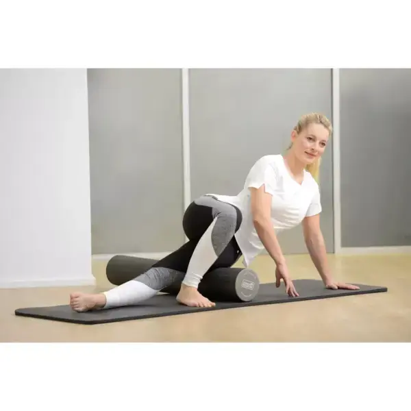 SISSEL Foamroller – 15 x 90 cm – Zwart