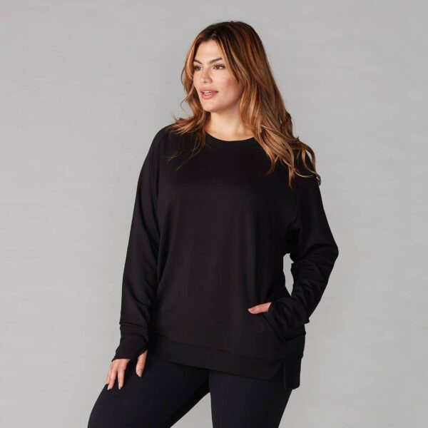 Tavi Noir Cozy Sweatshirt In Ebony XS