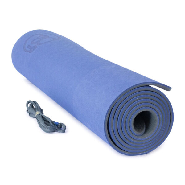 Evolution Dikke Pilates Mat - 6 mm - Blauw - Afbeelding 2