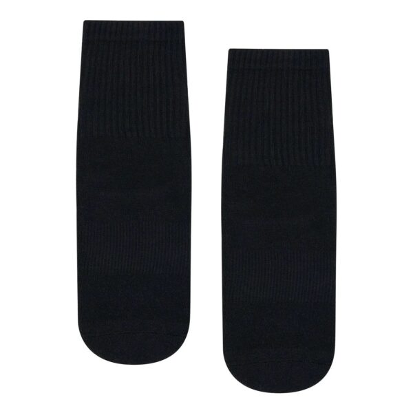 Crew Black – Reformer Grip Socks – MoveActive