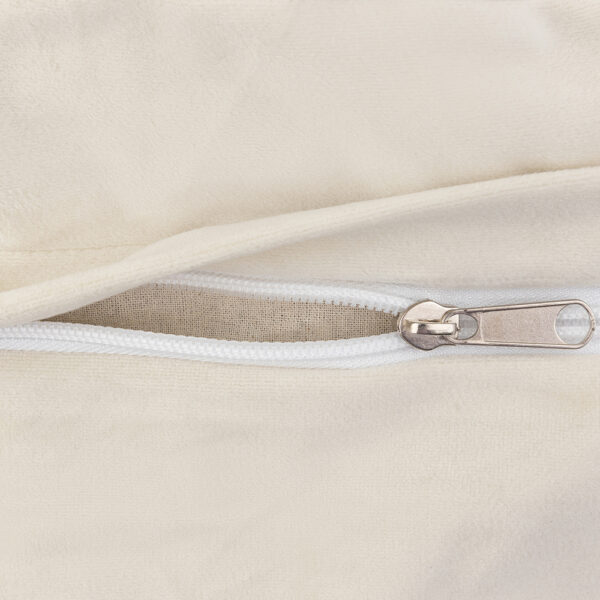 Meditatiekussen Velvet Wit Happy Hippie Yoga