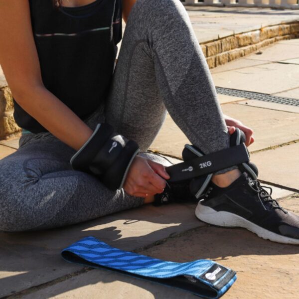 Neoprene Pols en Enkel gewichten - Fitness-Mad 2 kg