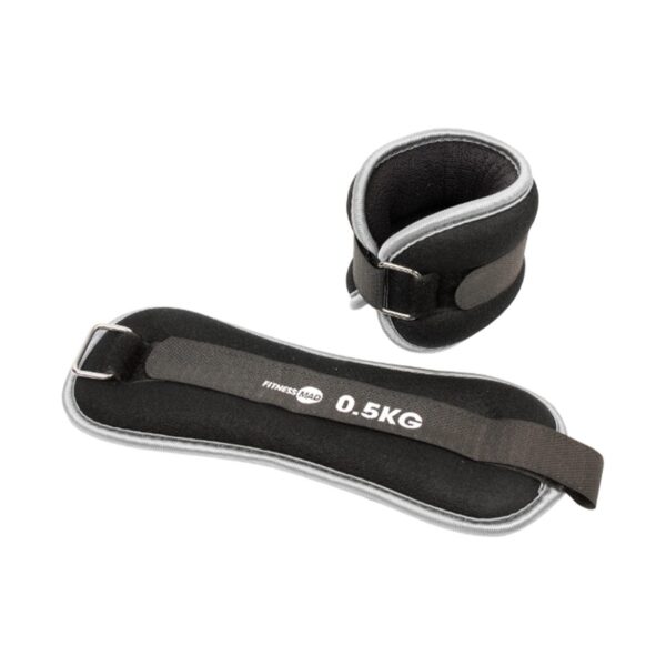 Neoprene Pols en Enkel gewichten - Fitness-Mad 0,5 kg