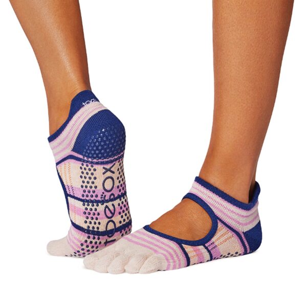 Antislip Sokken Bellarina met Tenen Eventide - Toesox S (36 - 38,5)