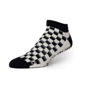 Antislip Sokken Mannen Low Rise Checkers - Base33 S (36 - 38,5)