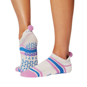 Antislip Sokken Savvy Paradise Navy Stripe - Tavi Noir S (36 - 38,5)