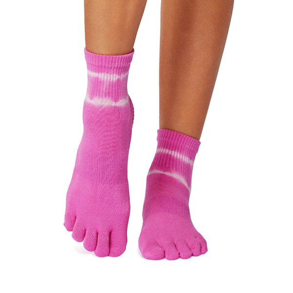 Antislip Sokken Melody met Tenen Paradise TD Stripe - Toesox M (39 - 42,5)