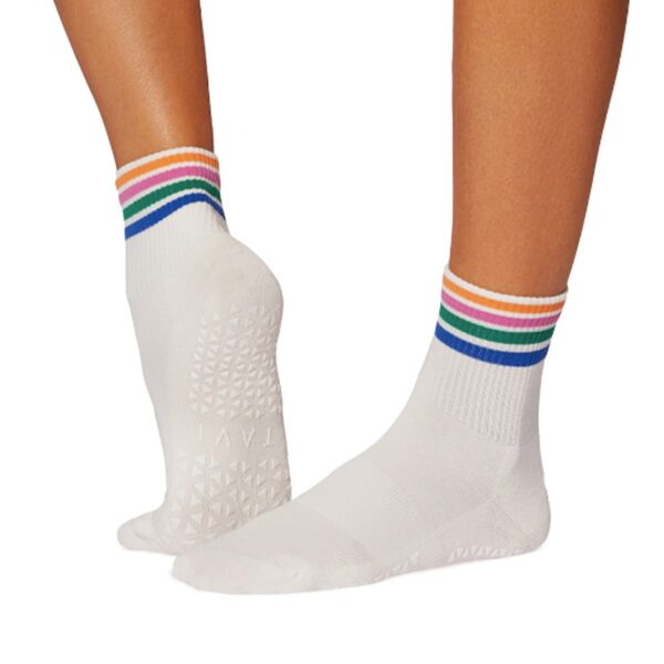Rainbow Pride Sokken met grip - Tavi Noir