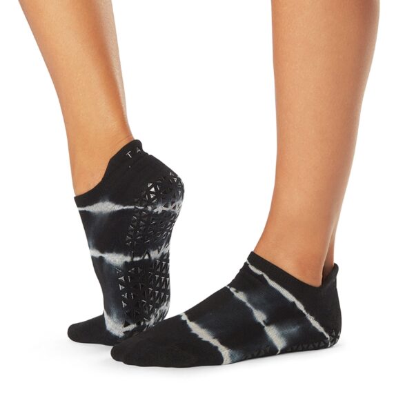 Antislip Sokken Savvy Black Wavy Stripe - Tavi S (36 - 38,5)