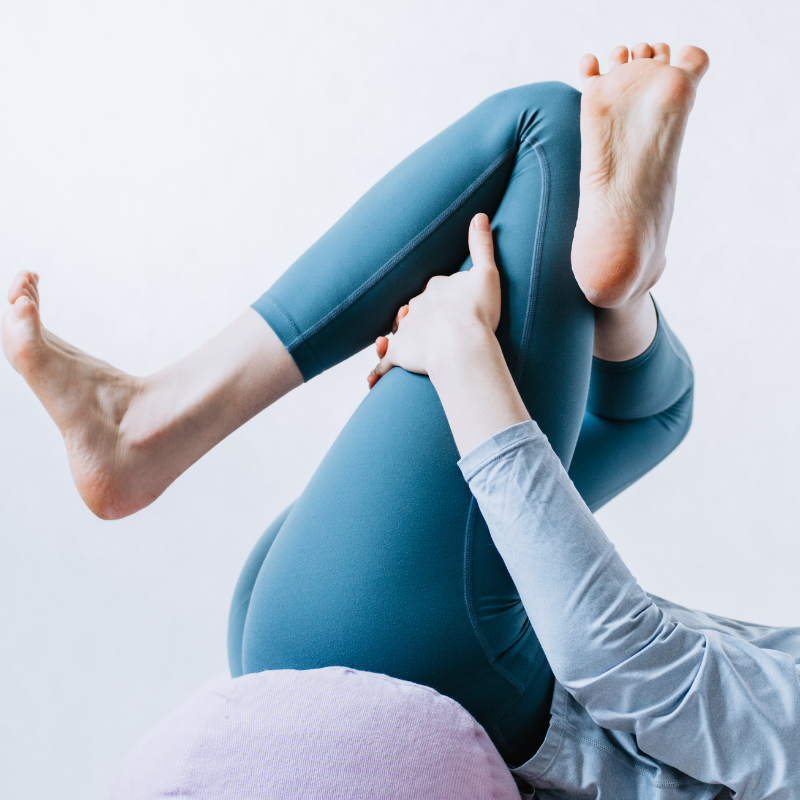 Bolster en meditatiekussen Yin Yoga