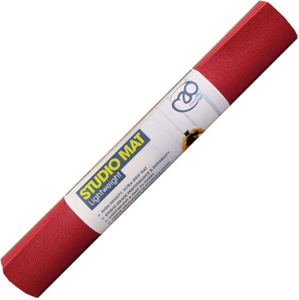 Studio Yoga Mat - 4,5 mm - Rood
