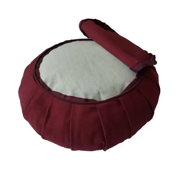 Rond Yogakussen - Samarali - Rood