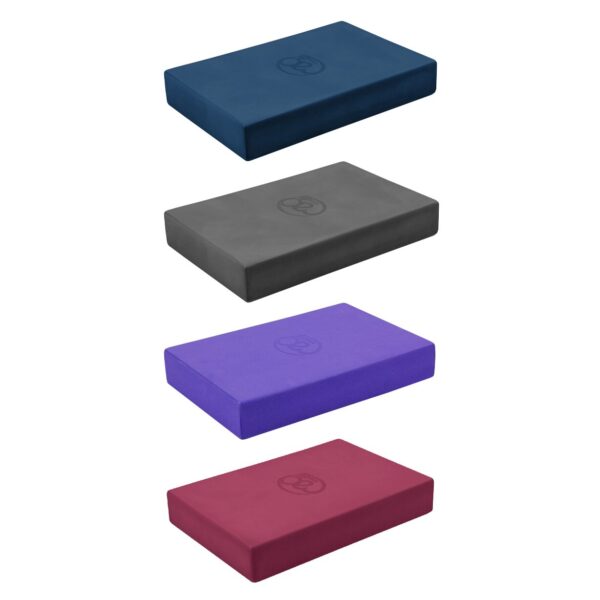 Breed Yoga Blok - EVA Foam - Blauw