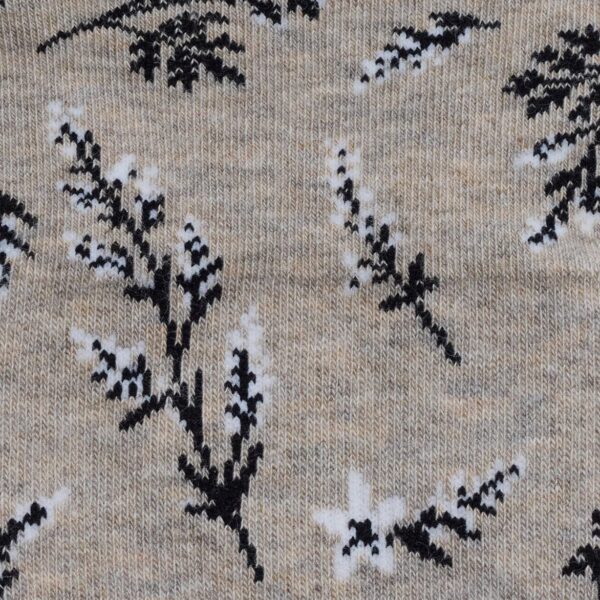 Shitake Heather Enkelsokken detail