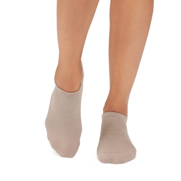 Beige Enkelsokken met grip kopen
