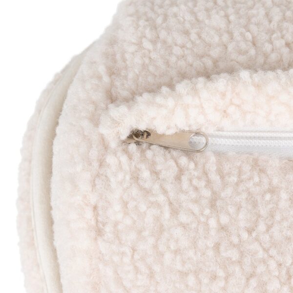 Yoga Bolster Teddy - MindBaas - Wit