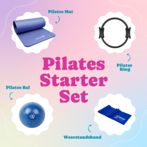 Pilates Starter Set - Magic Circle, Pilates mat, Soft ball & Weerstandsband