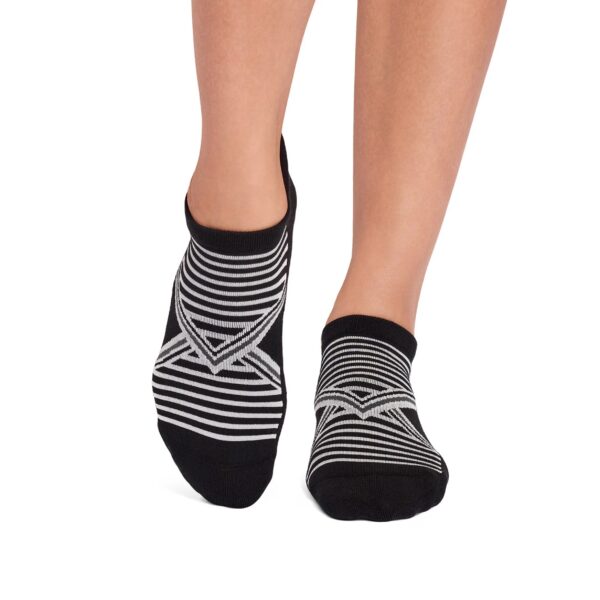 Savvy Academia Stripe gripsokken met antislipzool