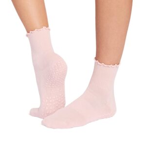 Roze ruffle gripsokken Aria Fleur Tavi Noir hoofdfoto