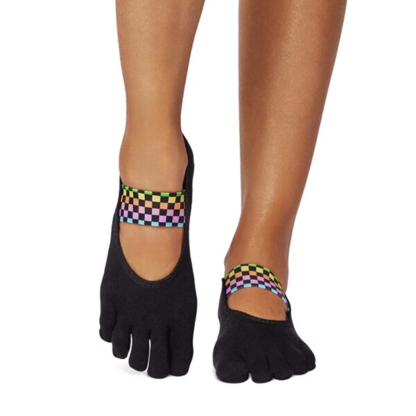 ToeSox teensokken Mia Flash individuele teenvakjes detail