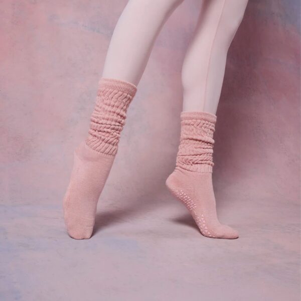Heather gripsokken Stacy Fleur antislip zool