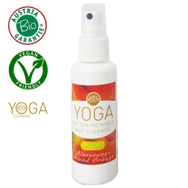 Yogamat reiniger bloedsinaasappel BIO 60 ml Yoga Cleaner