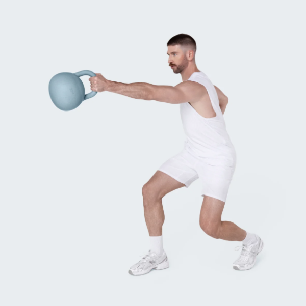 Soft Kettlebell 4,5 kg - Bala Licht Blauw