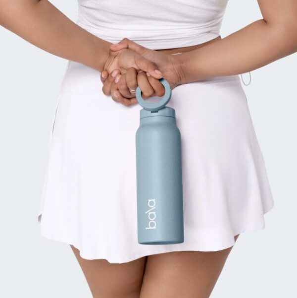 Waterfles met Telefoonhouder - Bala Licht Blauw