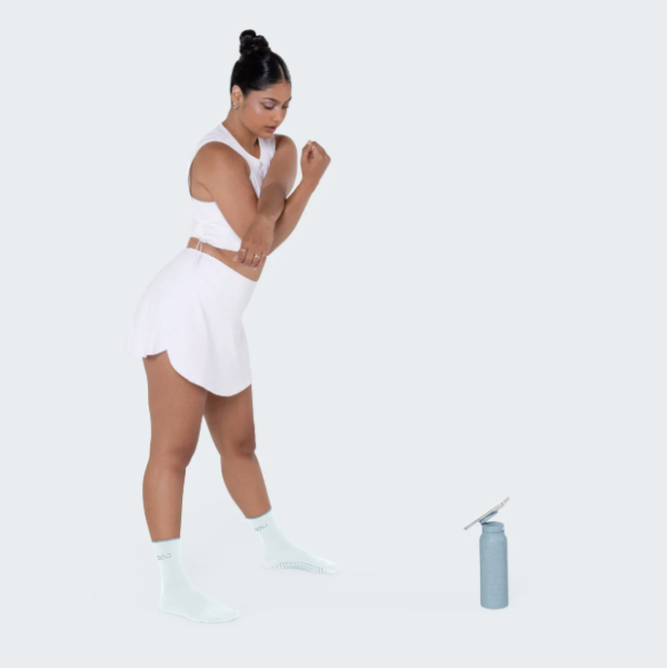 Waterfles met Telefoonhouder - Bala Roze