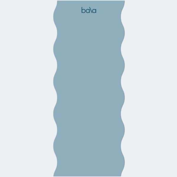 Wavy Yogamat 5mm - Bala Licht Blauw