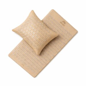 Shakti Spijkermat en Kussen Set Original - Niveau 2 Beige