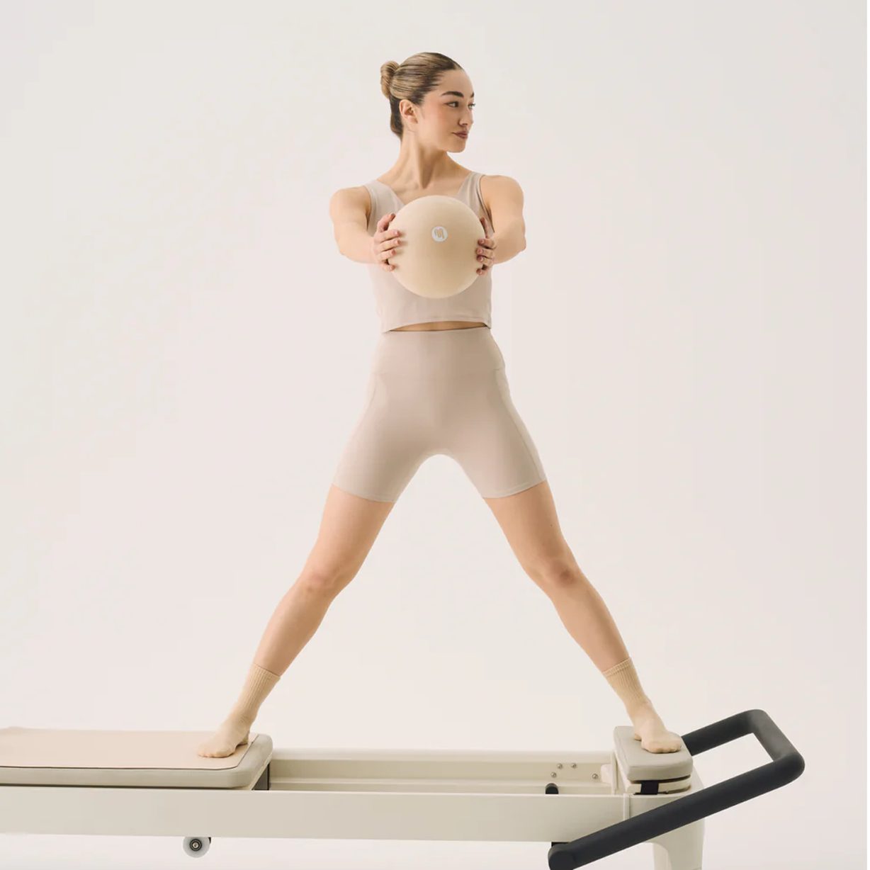 Sorbet Roze Pilates Bal 22 cm - MoveActive