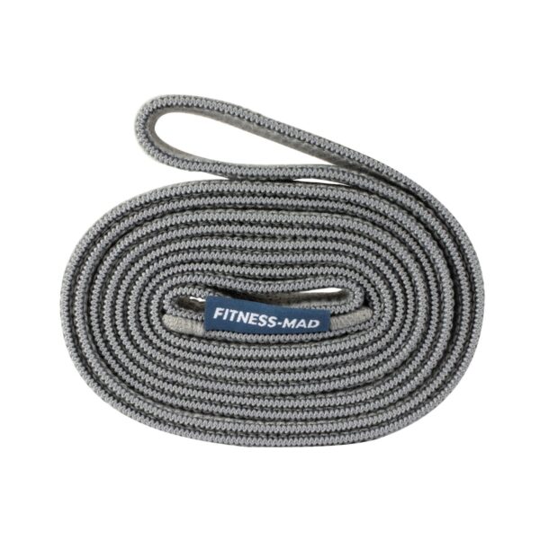 Stoffen Fitness Elastiek - Medium - 100cm - Grijs - afbeelding 4