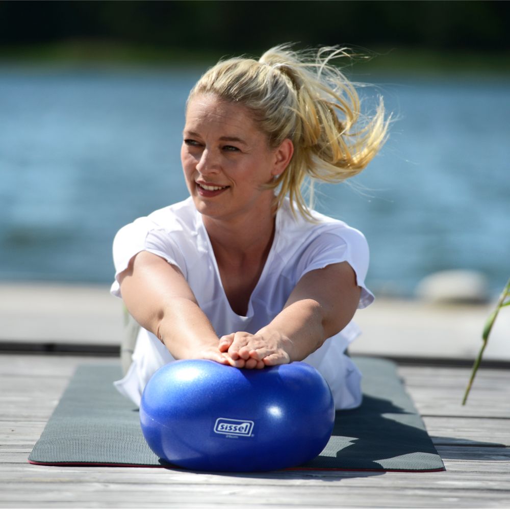 Pilates Bal - 26 cm - Blauw - SISSEL®
